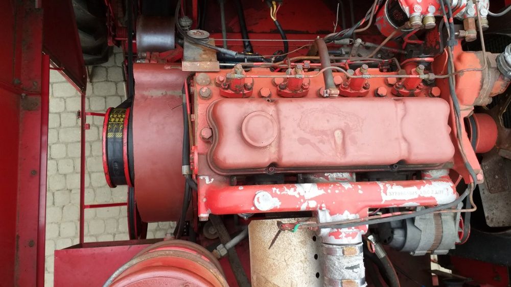 Kombajn Massey Ferguson 240-Nowe opony +kamera cofania