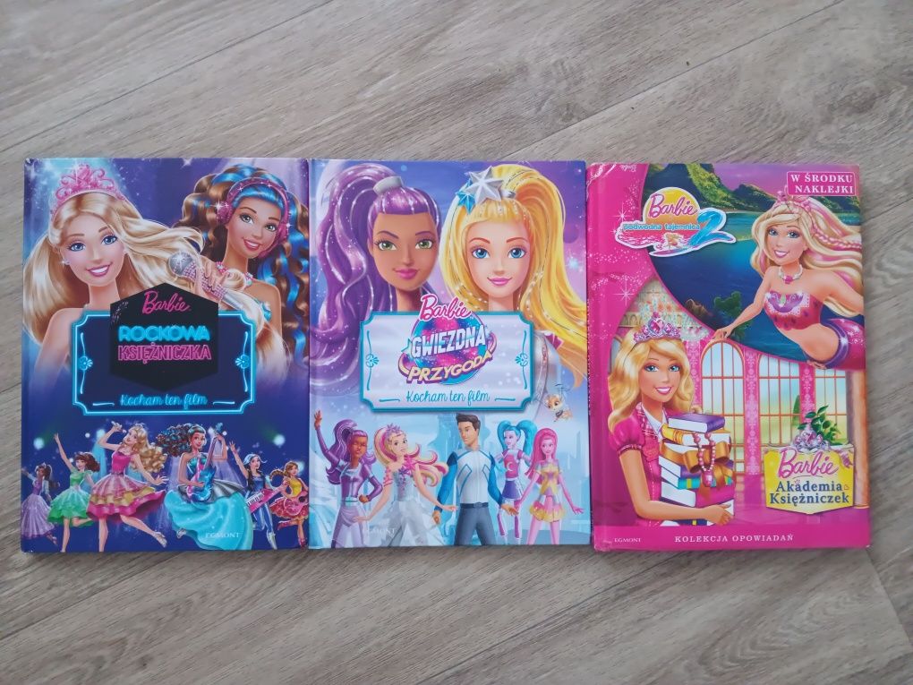 Zestaw książeczek o Barbie