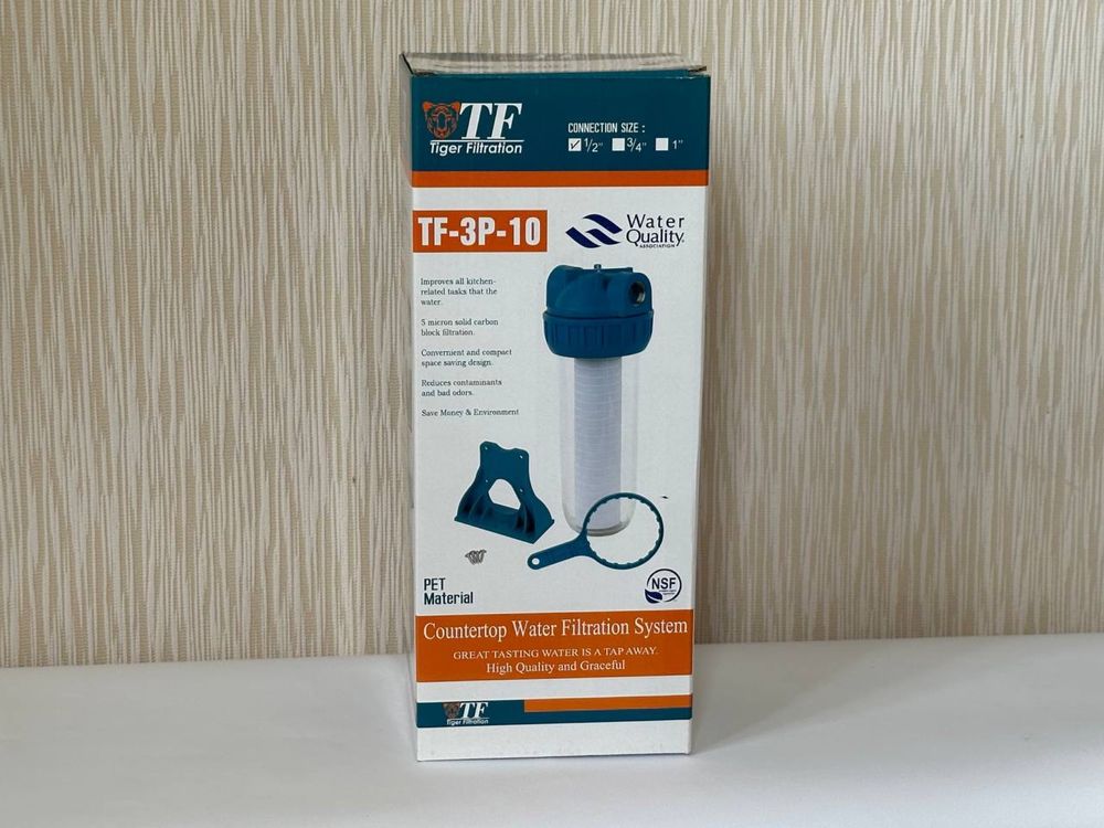 Фильтр-колба Tiger filtration TF-3P-10” с картриджем в комплекте