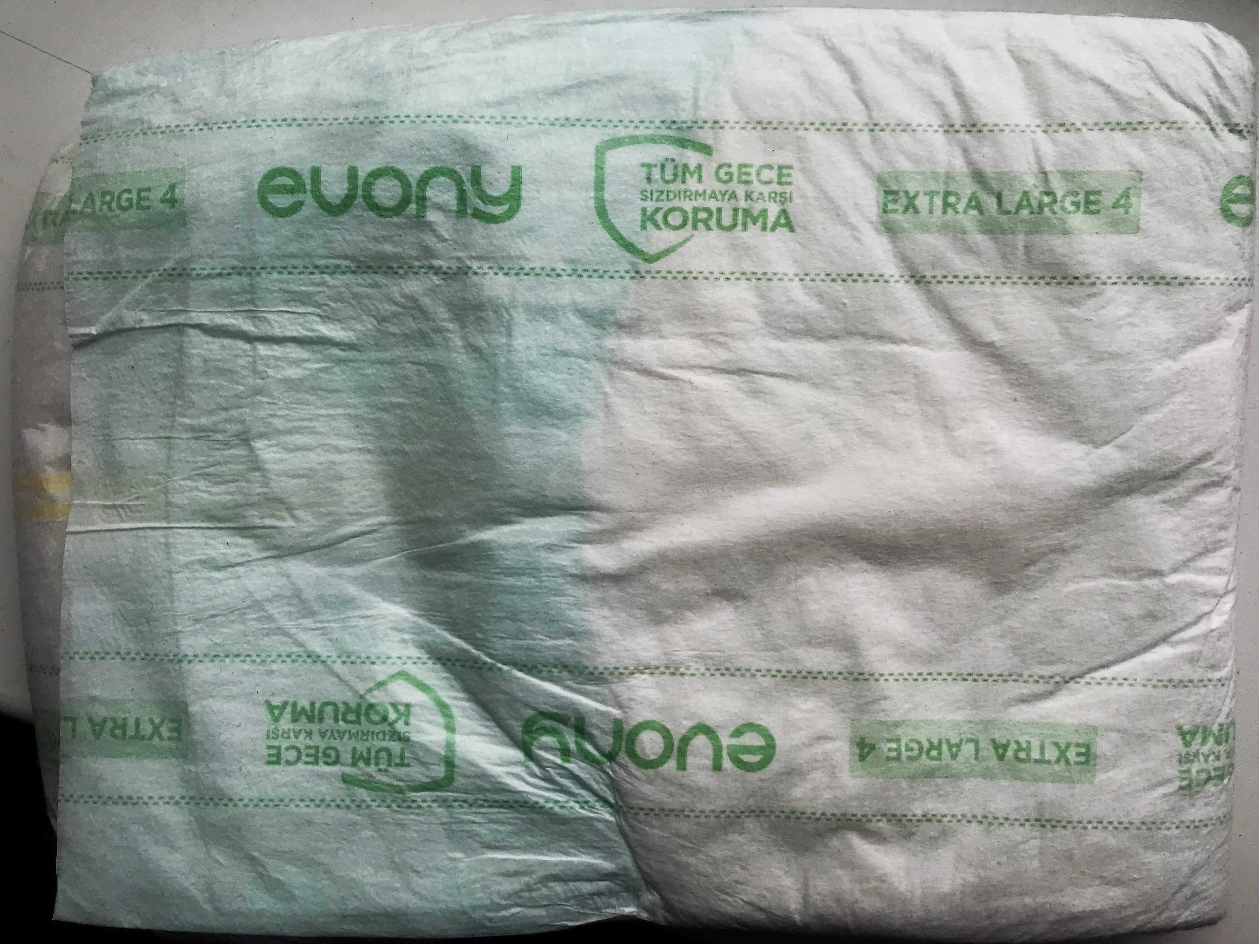 Памперсы взрослые Evony Extra Large 4 ,120-170 см.Остаток 23шт!