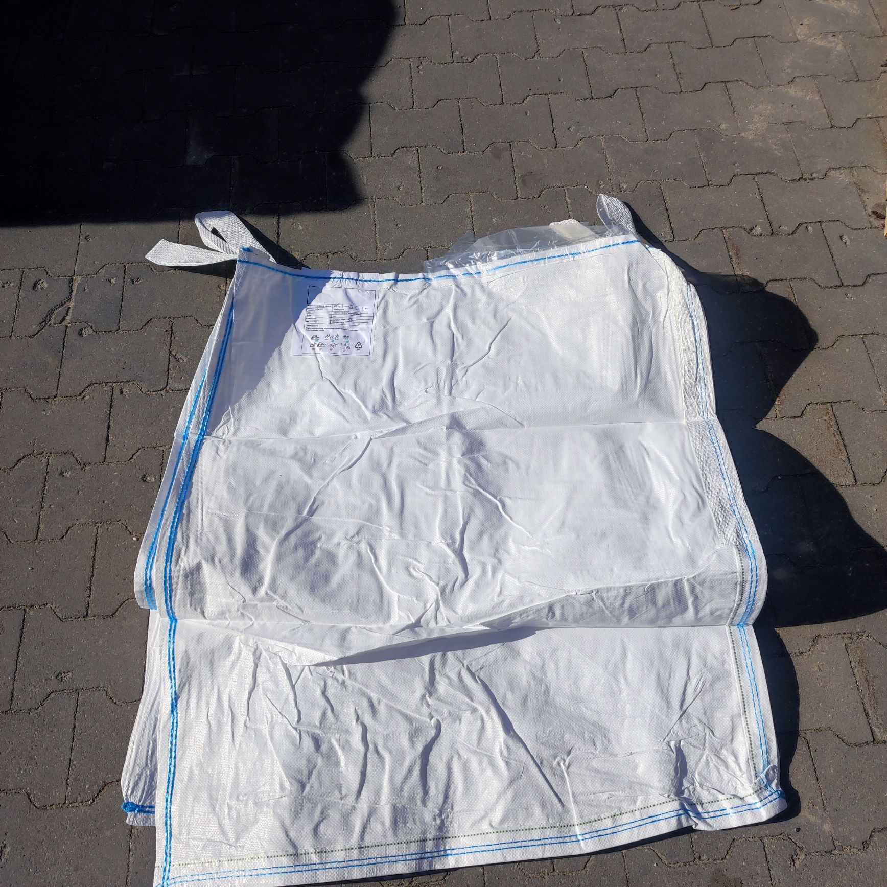 Worek na gruz big bag 90x90x100 cm od ręki BIAŁYSTOK