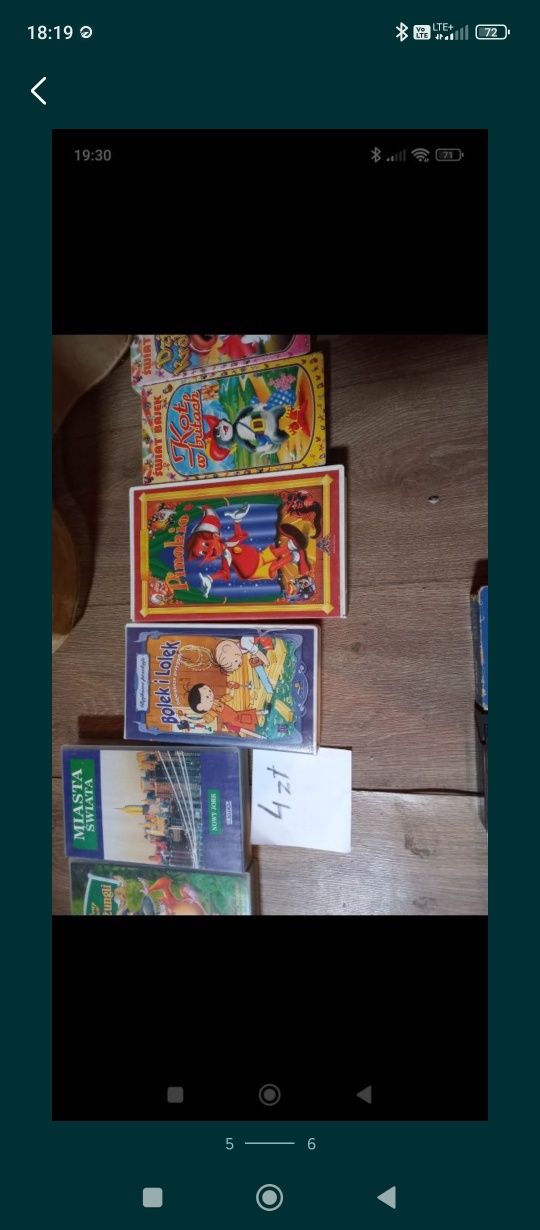 Kasety VHS dla dziewczynki i chłopca
