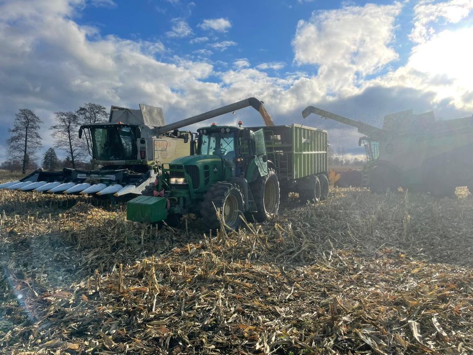 Koszenie kukurydzy claas lexion 750 4x4, lexion 770Tt