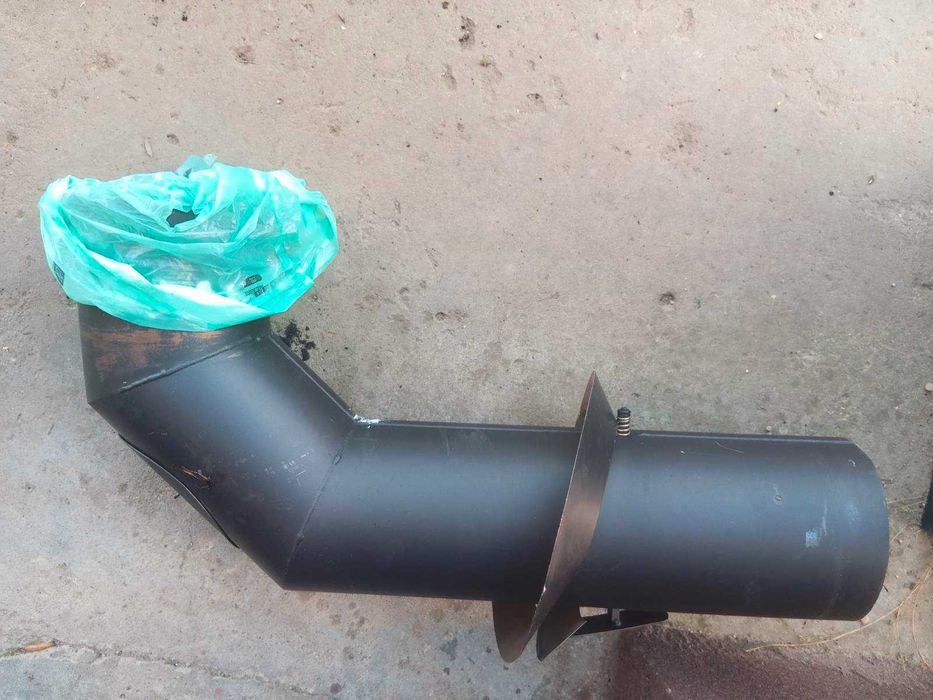 Ciepły niemiecki Piec piecyk do garażu kominek koza Caminos 7kW + RURA