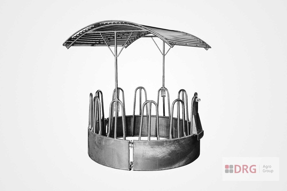 Paśnik łąkowy, okrągły dla bydła, koni, 12 stanowisk, polski producent