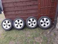 Alufelgi 16z oponami opel