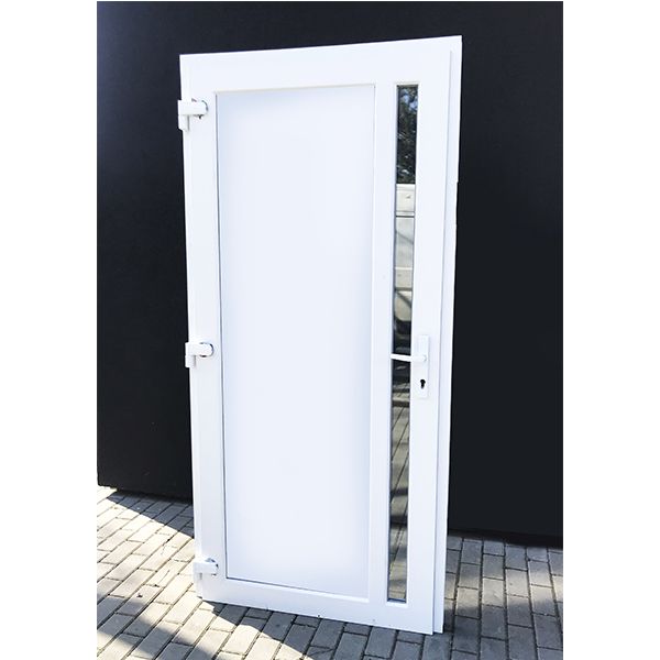 Drzwi białe z PCV 100x210 . NOWE !!
