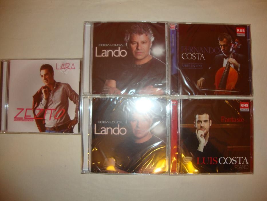 Cd´s Novos, ainda embalados