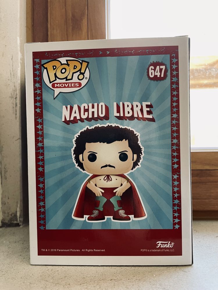 Funko Pop Movies Nacho Libre (Masked) Chase 647