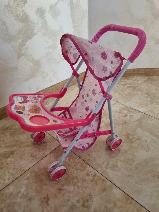 Іграшкова дитяча коляска для кукол