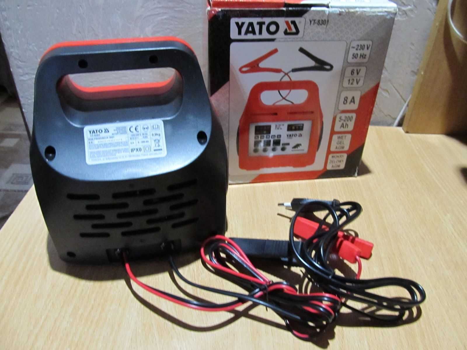Зарядное устройство для аккумуляторов Yato 8301 Профессиональное
