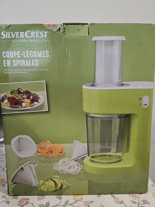 Corta legumes em espiral silvercrest
