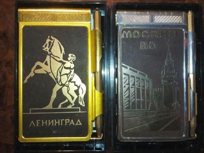 Блокноты,,Ленинград", ,,Москва 80"