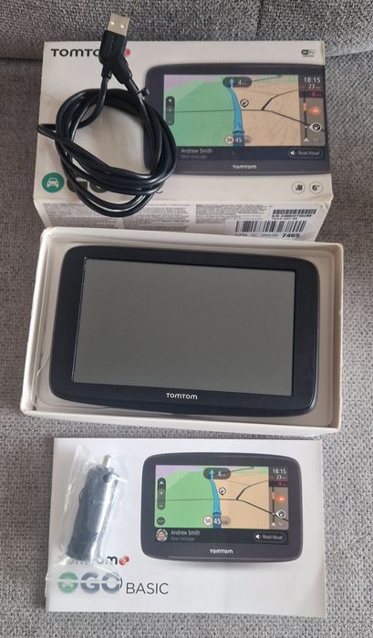 GPS TOMTOM Go Basic (Europa - Bluetooth Mãos Livres - 6'' - 1h de auto