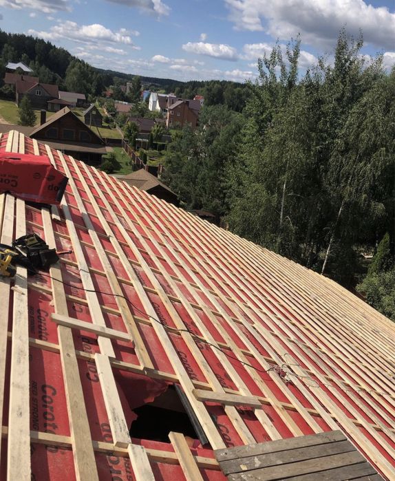 Кровля крыш.Ремонт крыш.Кровельные работы.МАНСАРДА.Строительство