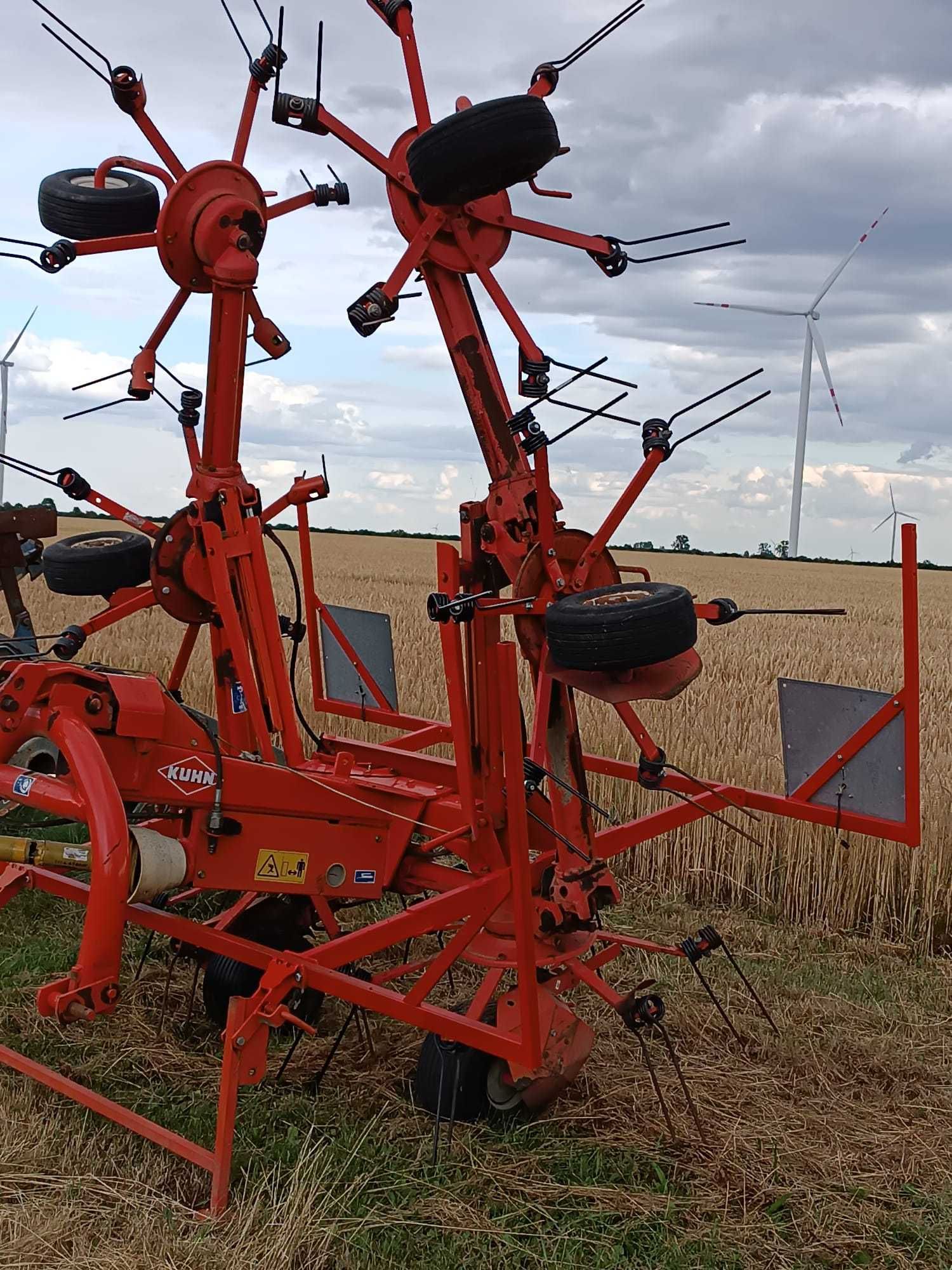 pająk przetrząsacz kuhn GF 6401 MH DigiDrive claas vicon pottinger