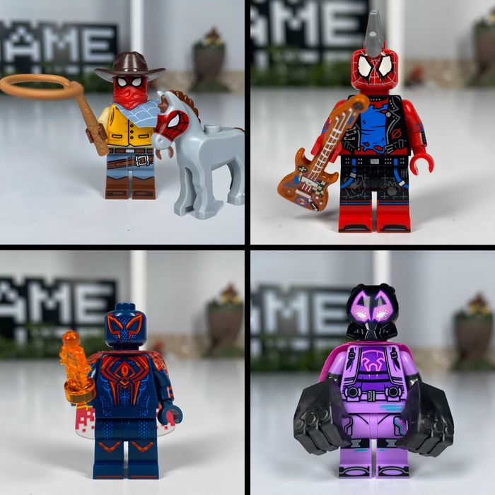 LEGO мініфігурки серії SpiderMan Across SpiderVerse Miles Gwen Новий
