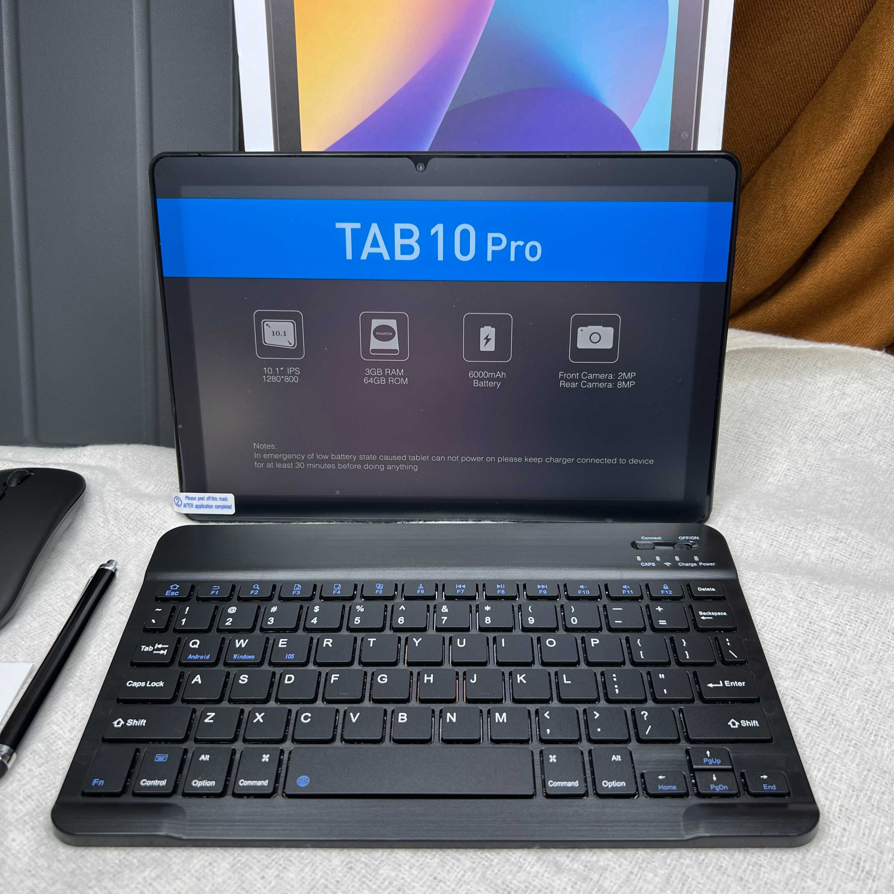 Планшет FitiFun Tab 10 Pro 7/64Gb 1.5 Ггц 6000 mAh Wi-Fi Blue