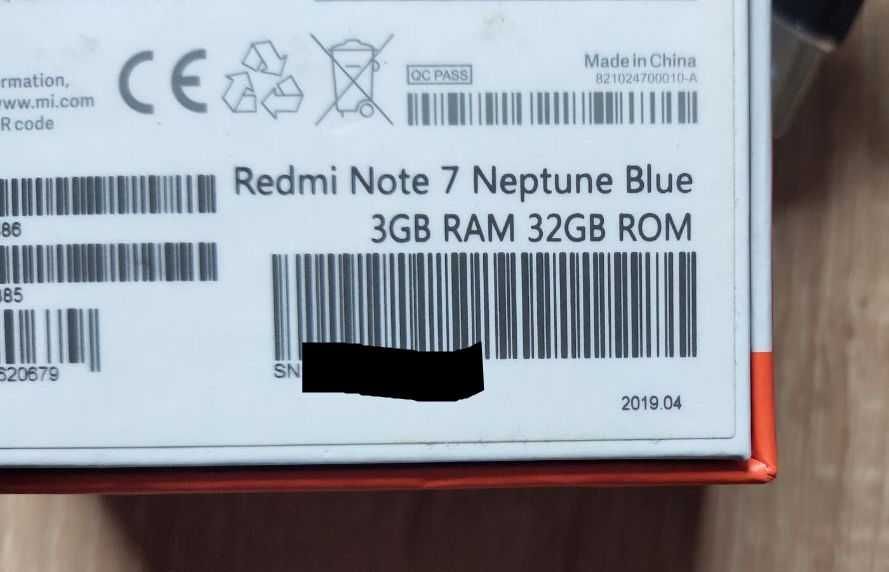 Продам Xiaomi Redmi Note 7 3/32 2 Sim + microSD