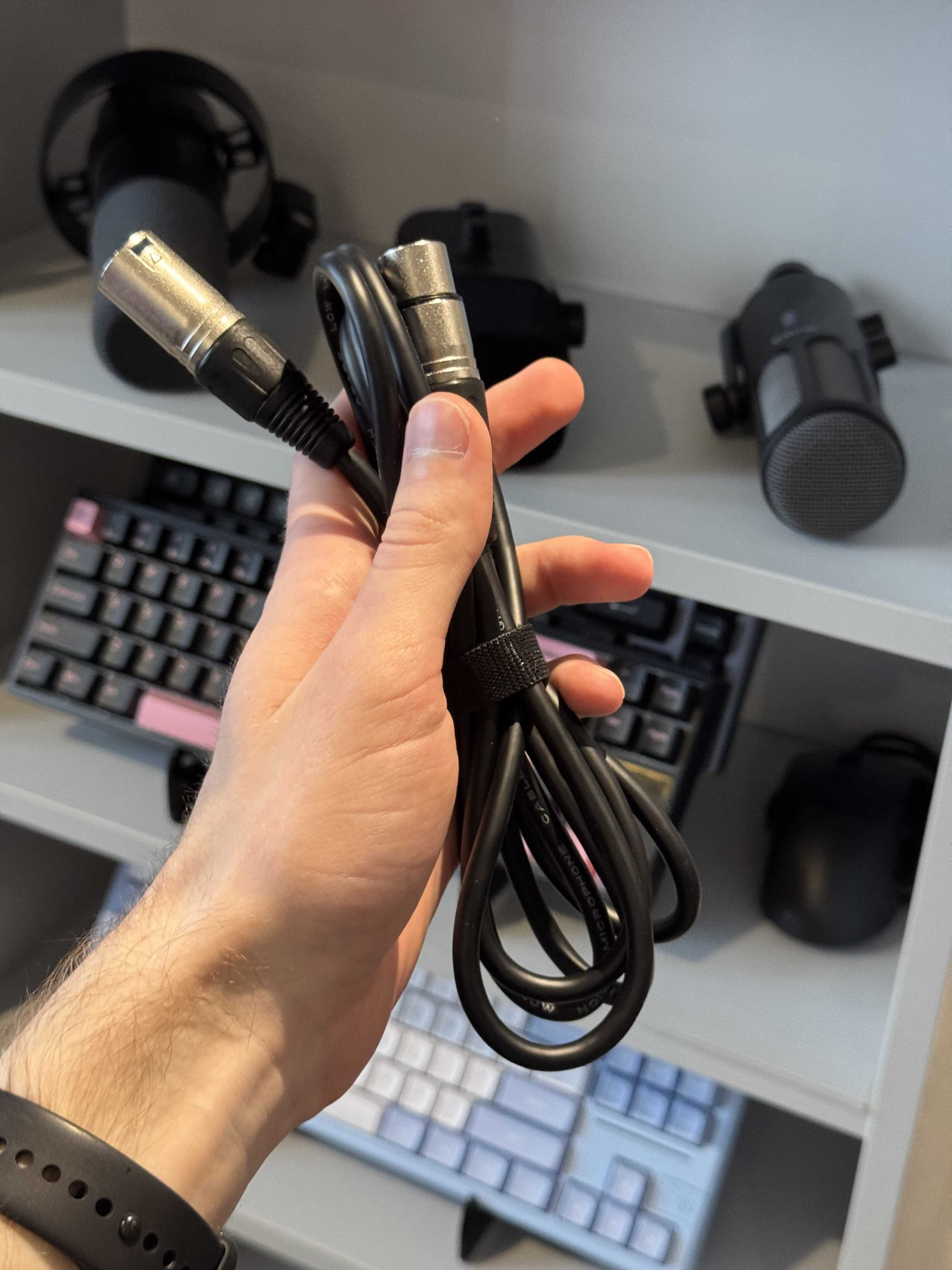 Studyjny Przewód XLR 3 Pin Male–Female Mikrofonowy – Profesjonalny