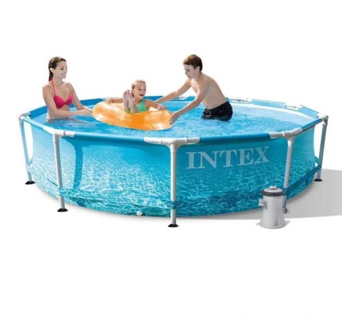 Каркасный бассейн Intex 28208 с фильтром на 1250 л/ч Размер 305х76 см