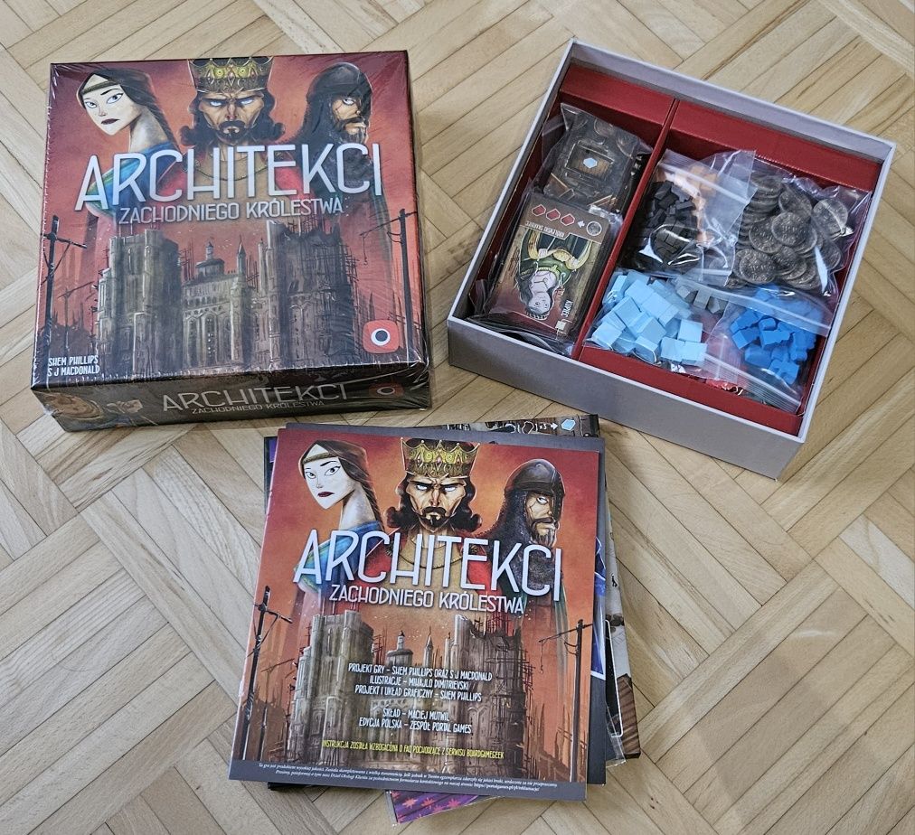 Architekci Zachodniego Królestwa + 2 dodatki - NOWE FOLIA