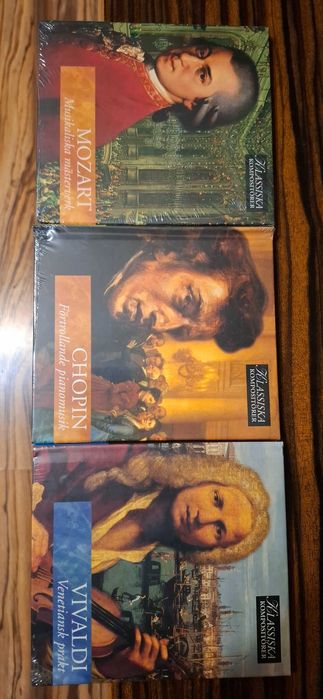 Klasyczni Kompozytorzy - Mozart+Vivaldi+Chopin, Nowe, CD Zestaw