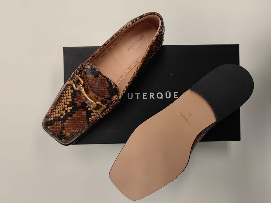 Sapatos Uterqüe em pele