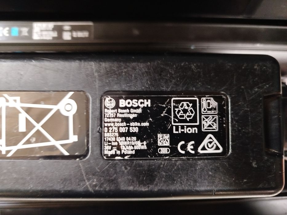 Батареї Bosch 500,625,750 powerpack,powertube зарядне