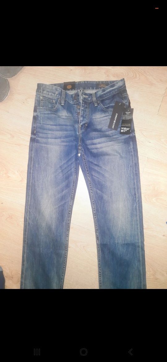 Spodnie jeansowe jack & jones