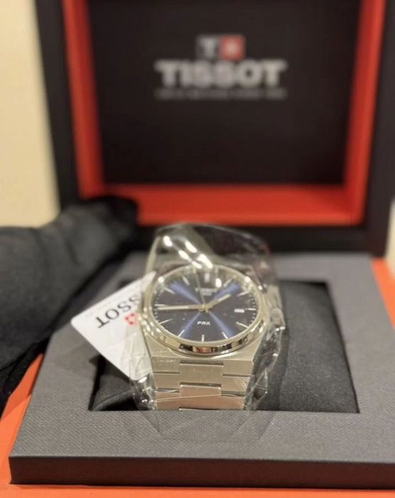 СРОЧНО! Продаю свои часы Tissot PRX 40mm quartz Синий циферблат