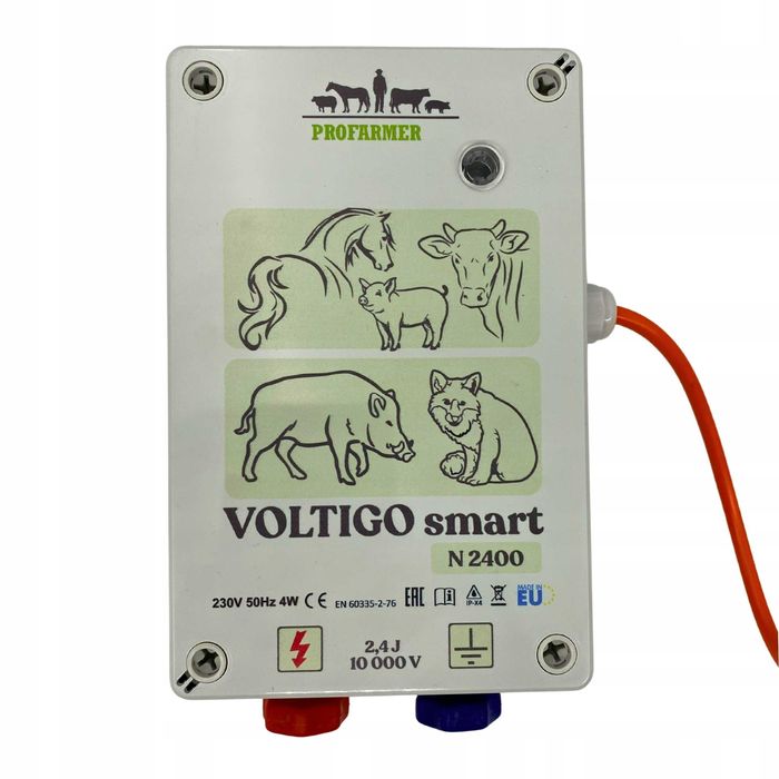 Pastuch elektryzator sieciowy voltigo smart 230V-2,4J wydry kozy bydło