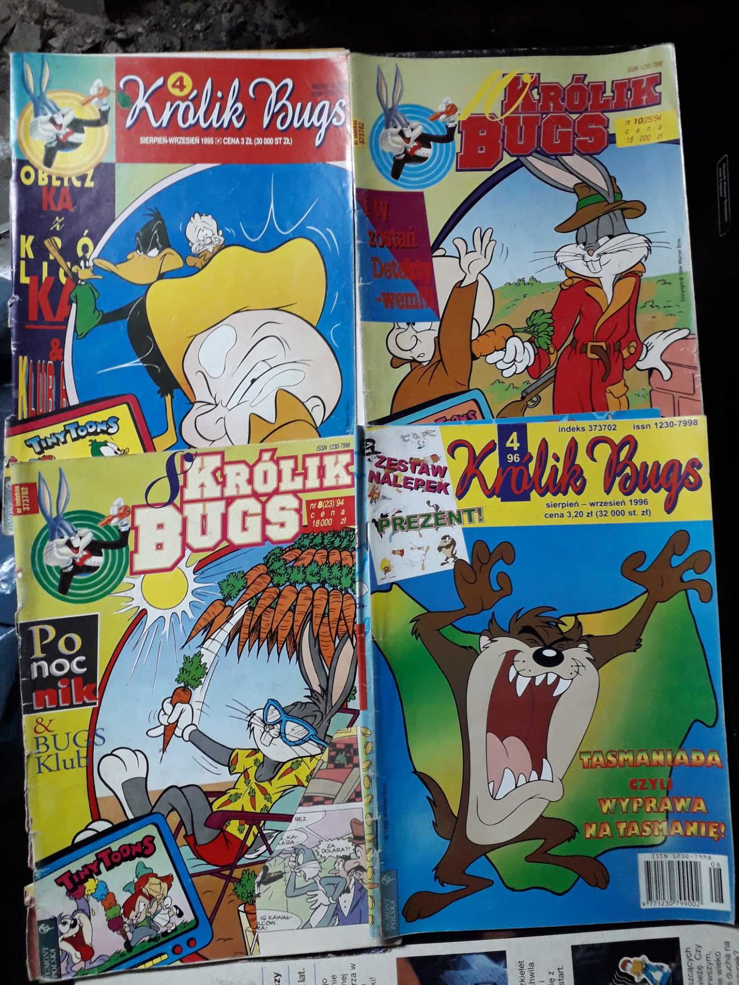 Królik Bugs, komiks, komiksy 4 sztuki 1994-96