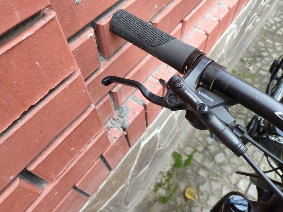 велосипед 29, ГІДРАВЛІЧНІ гальма, АЛЮМІНІЙ, вилка з блокуванн, SHIMANO