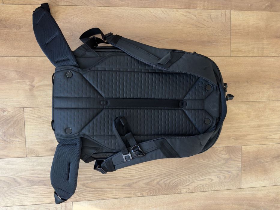 (Zestaw) Peak Design Travel Backpack 45L+Camera Cube V2 Large+Rain Fly