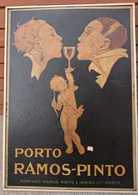 Poster vintage Ramos-Pinto
