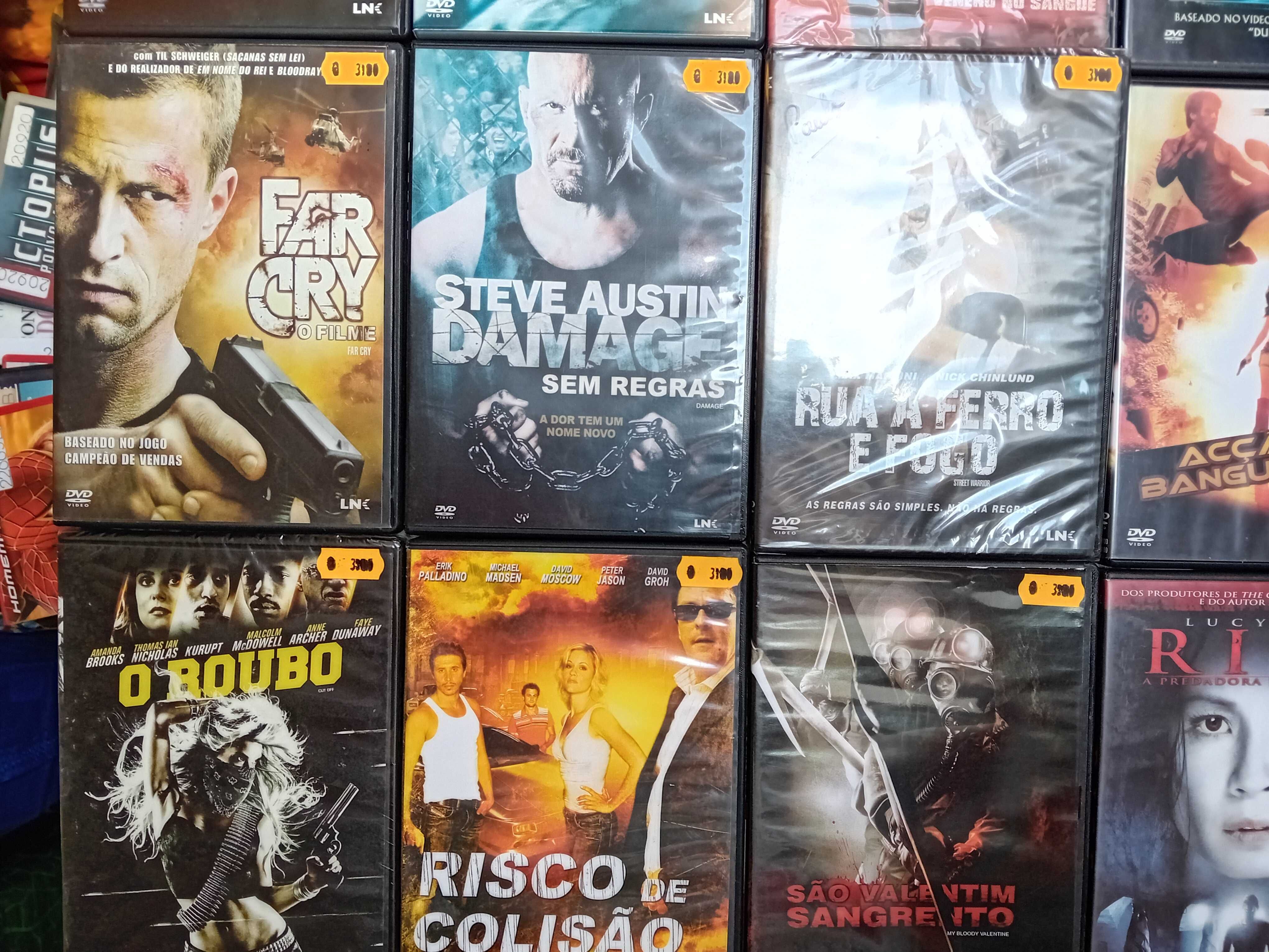 Filmes em Dvd Low Cost 3 LNK Vários Géneros.
