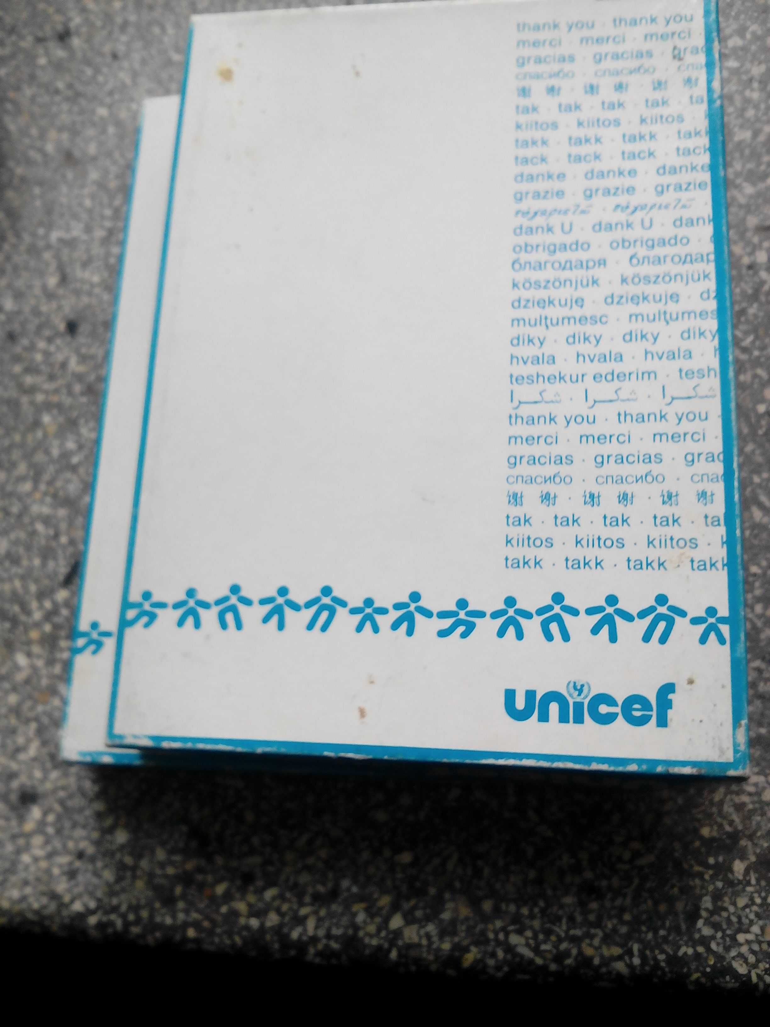 pocztówki  UNICEF greeting card  z lat 80-tych PRL