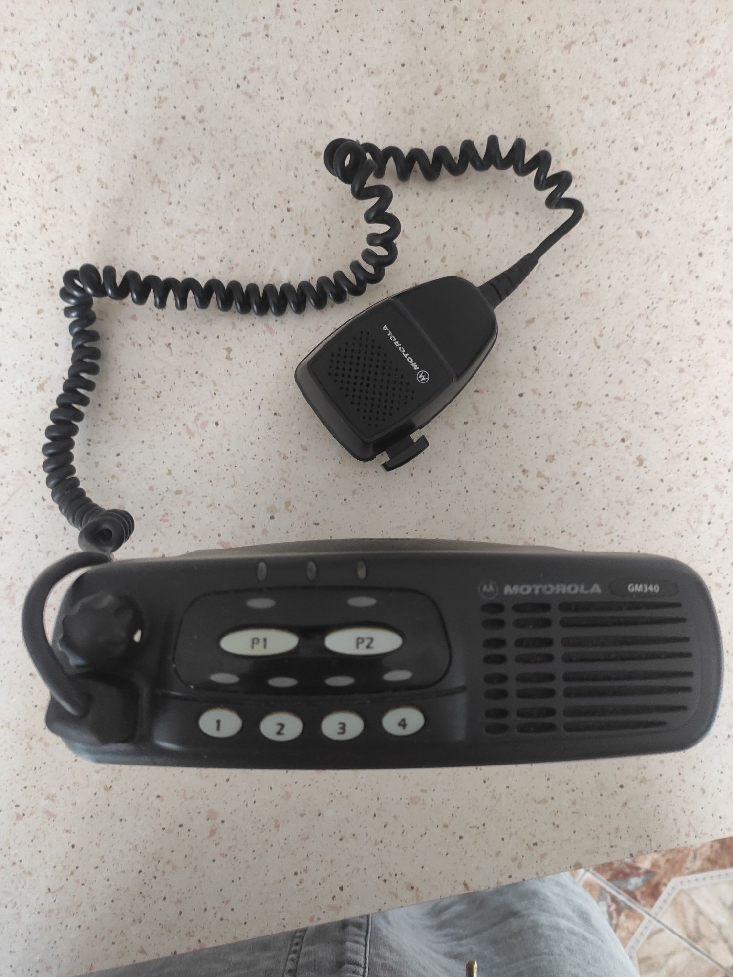 Motorola GM 340, komplet z gruszką