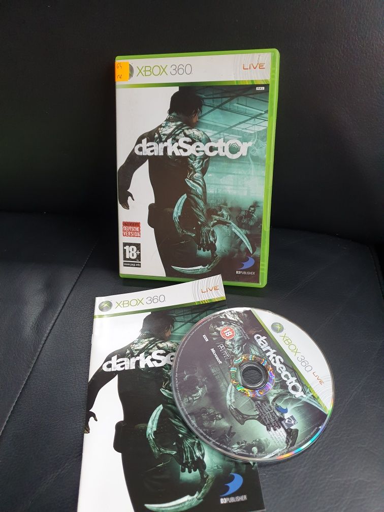 Gra gry xbox 360 one Dark Sector od kolekcjonera