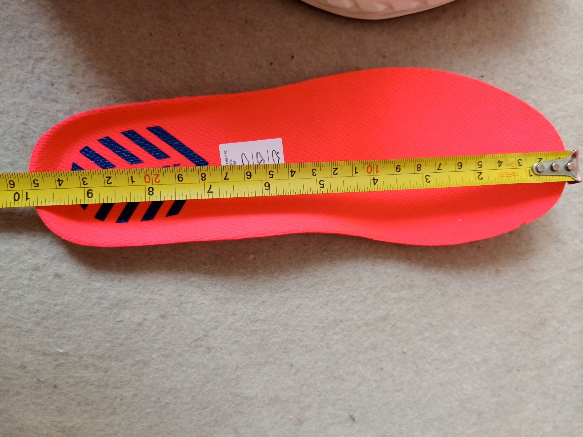 Nowe buty puma ignite 38 (39 )profilowana wkładka 25 cm 26 cm czerwone