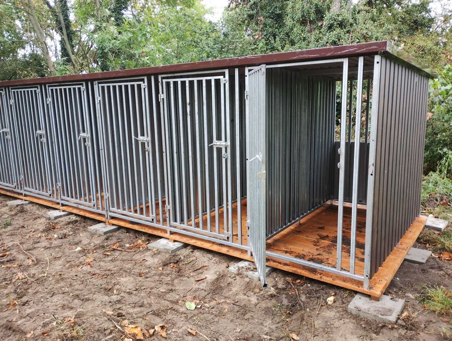 Kojec , klatka, boks dla psa ocynkowany.. Mocny. Producent.