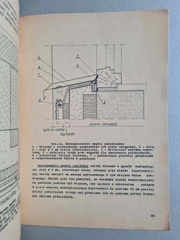 Wytyczne zabezpieczenia przed przeciekami i przemarzaniem ścian zewn.