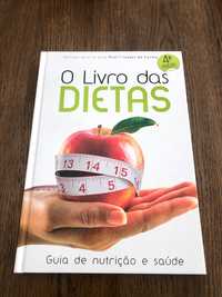 Livro "O Livro das Dietas" (como novo)