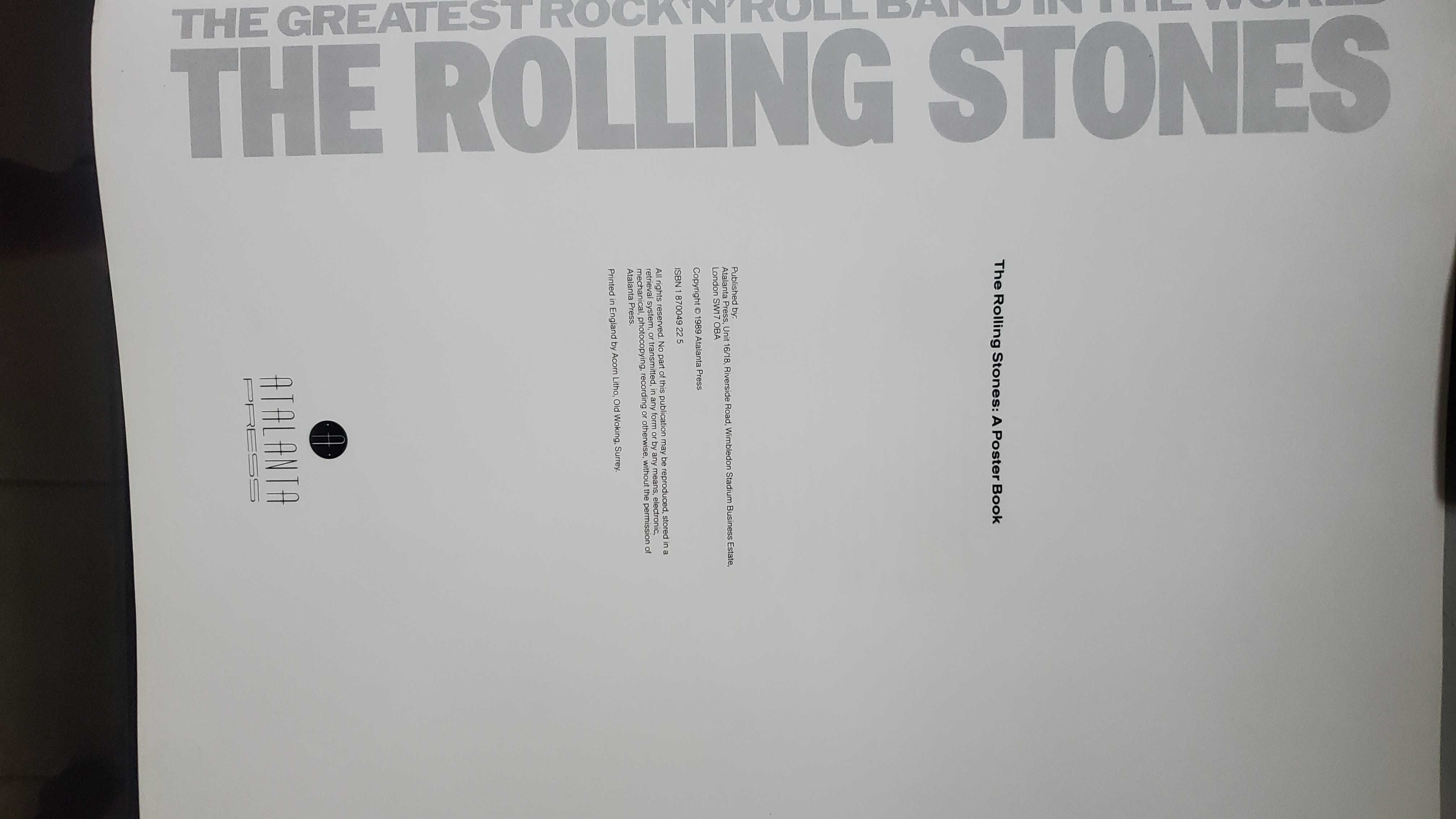 Постеры плакаты posterbook jimi hendrix rolling stones  80хх