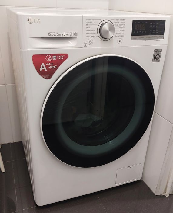 Máquina de lavar roupa LG 8 kg A+++