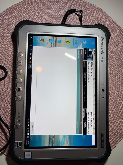 Pancerny do diagnostyki Panasonic FZ G1 mk4 i5 ssd Ista Inpa autocom