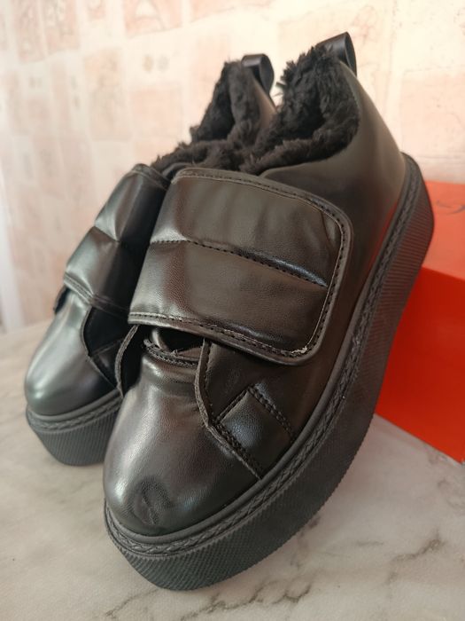 Утеплені лофери 37 розмір