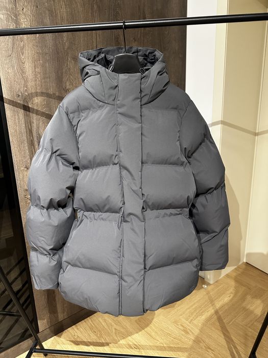 Пуфер пуховик вікдей weekday хс М зимова куртка з поясом