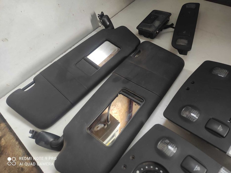 Audi a4 b6 b7 lampka podsufitki słonecznik sline czarny